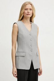 Kamizelka PATRIZIA PEPE  szara damska 8S0538.A533