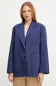 Żakiet Weekend Max Mara  granatowy 2515041052600