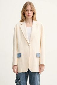 Żakiet Moschino Jeans  beżowy 0508.3717