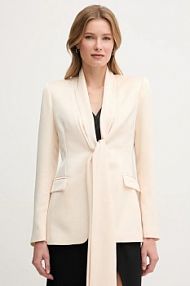 Żakiet Sandro Ferrone  beżowy S23XBEBORIELL