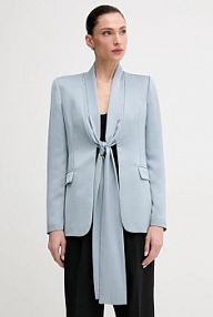 Żakiet Sandro Ferrone  niebieski S23XBEBORIELL