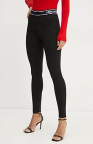 Legginsy Karl Lagerfeld  czarne damskie A1W10068