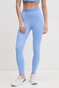 Legginsy Calvin Klein Performance  niebieskie damskie LVGWS5L609