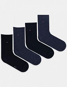 Skarpetki Tommy Hilfiger  granatowe damskie 701219560