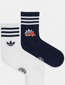 Skarpetki adidas Originals  białe damskie JC8634