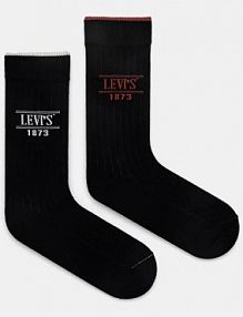 Skarpetki Levi's  czarne damskie 37157.1213