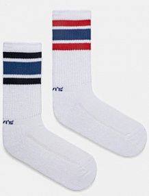 Skarpetki Levi's  białe damskie 37157.1216