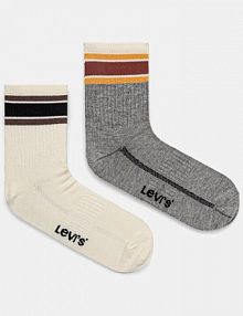 Skarpetki Levi's  beżowe damskie 37157.1223