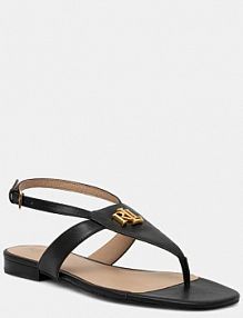 Sandały Lauren Ralph Lauren  czarne damskie 802959145001.
