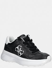 Sandały na obcasie Guess  czarne FLPLUC.ELE12.