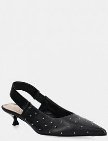 Czółenka AGL  czarne D167022PCKS05