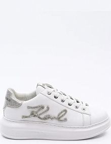 Sneakersy Karl Lagerfeld  białe damskie KL62511G.01S