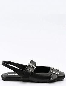 Baleriny Karl Lagerfeld  czarne KL40186A.000