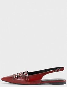 Baleriny Vagabond Shoemakers  czerwone 5533.118.47