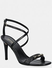 Sandały na obcasie MICHAEL Michael Kors  czarne 40R5LEHS1L.00