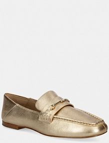 Mokasyny MICHAEL Michael Kors  złote damskie 40R5LEFP1M.74