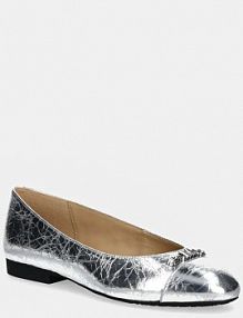 Baleriny MICHAEL Michael Kors  srebrne 40R5REFP1M.04