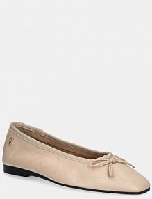 Baleriny Tommy Hilfiger  beżowe FW0FW08355