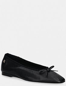 Baleriny Tommy Hilfiger  czarne FW0FW08355
