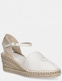 Espadryle na koturnie Gant  beżowe 30569947.G20