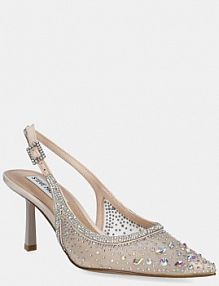 Sandały na obcasie Steve Madden  beżowe SM11003673.24