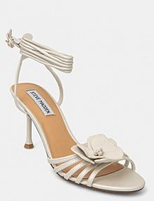 Sandały na obcasie Steve Madden  beżowe SM11003675.10