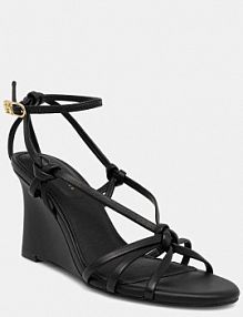 Sandały na obcasie Tommy Hilfiger  czarne FW0FW08417