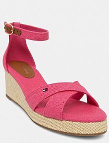 Espadryle Tommy Hilfiger  różowe damskie FW0FW08481