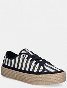 Espadryle Tommy Hilfiger  granatowe damskie FW0FW08646