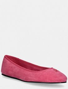 Baleriny Tommy Hilfiger  różowe FW0FW08655