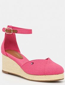 Espadryle Tommy Hilfiger  różowe damskie FW0FW08657