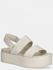Sandały Calvin Klein Jeans  beżowe damskie YW0YW01788