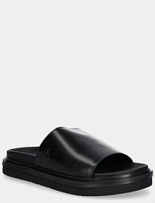 Klapki Calvin Klein Jeans  czarne damskie YW0YW01710