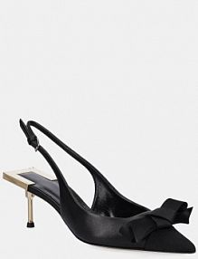 Sandały na obcasie Elisabetta Franchi  czarne SA05L51E2.110