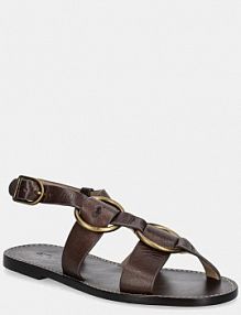 Sandały Polo Ralph Lauren  brązowe damskie 818923266