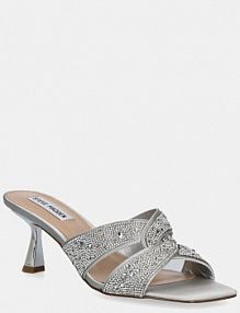 Klapki eleganckie Steve Madden  srebrne SM11003834.75