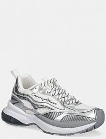 Sneakersy Emporio Armani  srebrne damskie X3X238.XR388.