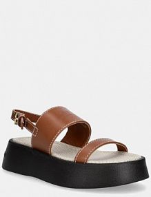 Sandały Armani Exchange  brązowe damskie XDP054.XV921.