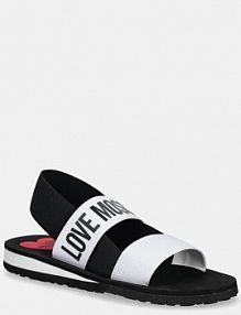 Sandały Love Moschino  białe damskie JA16033G0MJN4