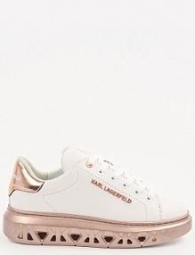 Sneakersy Karl Lagerfeld  złote damskie KL64519A.01P