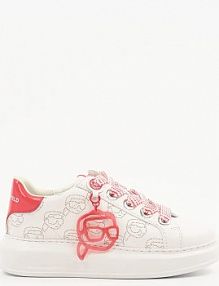 Sneakersy Karl Lagerfeld  białe damskie KL62522.01D