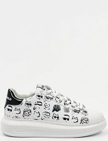 Sneakersy Karl Lagerfeld  białe damskie KL62512T.010