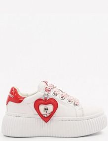 Sneakersy Karl Lagerfeld  białe damskie KL42314V.01D