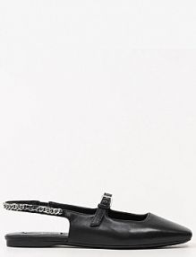 Baleriny Karl Lagerfeld  czarne KL40181.000