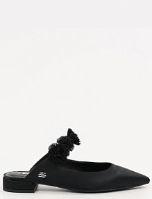 Baleriny Karl Lagerfeld  czarne KL40154.S0X