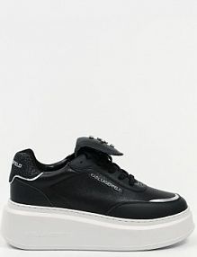Sneakersy Karl Lagerfeld  czarne damskie KL63519S.000