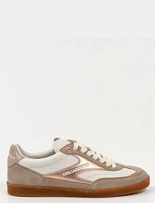 Sneakersy Karl Lagerfeld  beżowe damskie KL63855.3PT