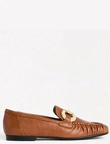 Mokasyny Karl Lagerfeld  brązowe damskie KL41123.022