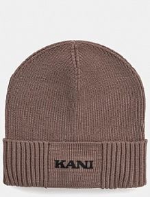 Czapka zimowa Karl Kani  brązowa damska 70200012