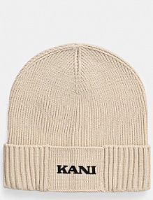 Czapka zimowa Karl Kani  beżowa damska 70200013